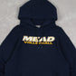 MEN'S VINTAGE RUSSELL ATHLETIC MEAD VOLLEYBALL HOODED SWEATSHIRT - MEDIUM