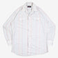 MEN'S VINTAGE 1980S STRIPED WESTERN SHIRT - LARGE