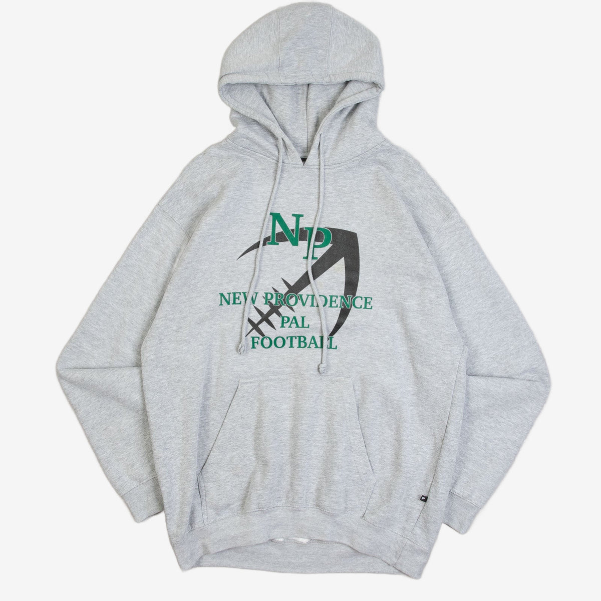 MEN'S VINTAGE 1990S NEW PROVIDENCE HOODED SWEATSHIRT - LARGE