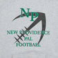 MEN'S VINTAGE 1990S NEW PROVIDENCE HOODED SWEATSHIRT - LARGE