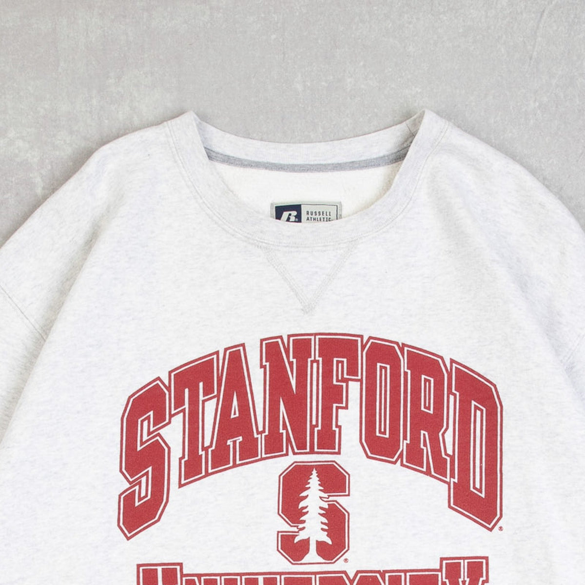 MEN'S VINTAGE 2000S RUSSELL ATHLETIC STANFORD UNIVERSITY SWEATSHIRT - LARGE