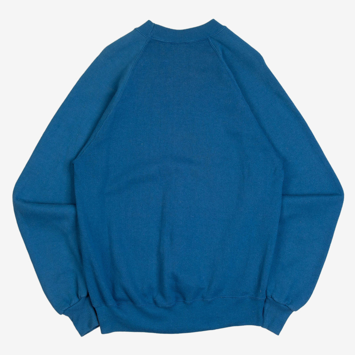 MEN'S VINTAGE 1980S BLANK RAGLAN SWEATSHIRT - LARGE