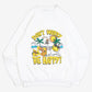 MEN'S VINTAGE 1980S DON'T WORRY BE HAPPY! SWEATSHIRT - MEDIUM
