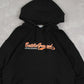 MEN'S VINTAGE RUSSELL ATHLETIC BATTLE GROUND LITTLE LEAGUE HOODED SWEATSHIRT - LARGE
