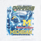 MEN'S VINTAGE 1997 LEE MICHIGAN WOLVERINES ROSE BOWL SWEATSHIRT - X-LARGE