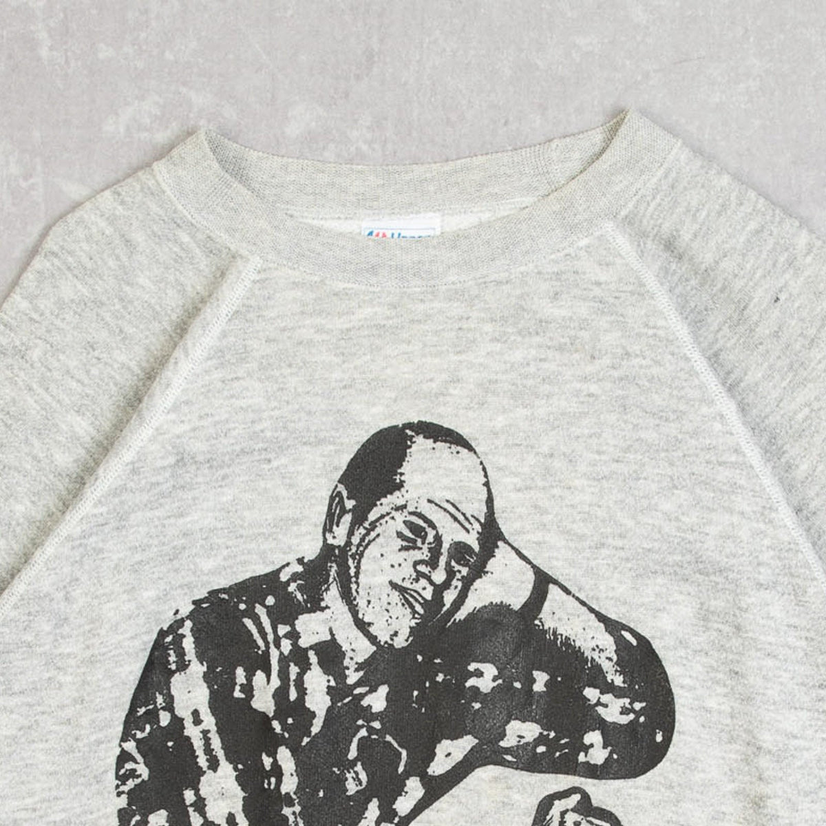 MEN'S VINTAGE 1980S JAMES C. RAGLAN SWEATSHIRT - MEDIUM