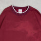 MEN'S VINTAGE 1990S BLANK RIBBED SWEATSHIRT - X-LARGE