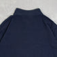 MEN'S VINTAGE 2000S NEW ENGLAND PATRIOTS QUARTER ZIP FLEECE - X-LARGE