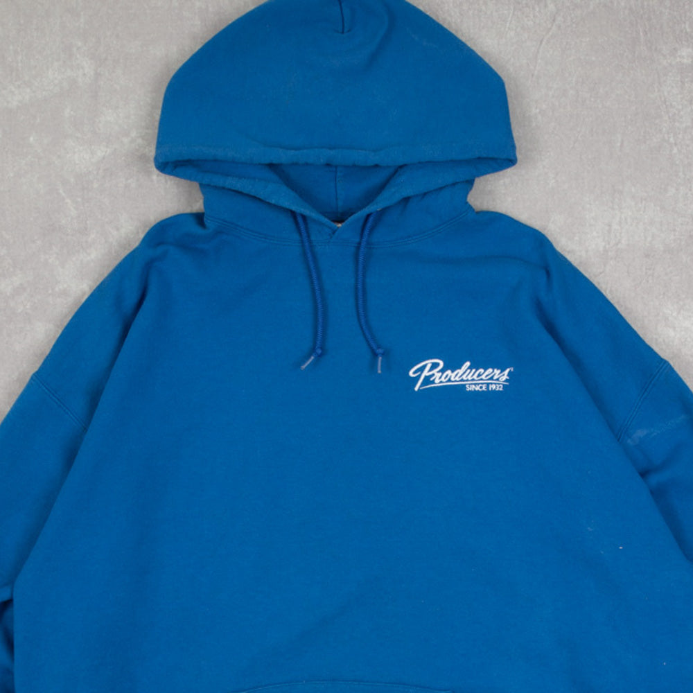 MEN'S VINTAGE PRODUCERS HOODED SWEATSHIRT - XX-LARGE