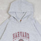 MEN'S VINTAGE 1990S HARVARD UNIVERSITY HOODED SWEATSHIRT - X-LARGE