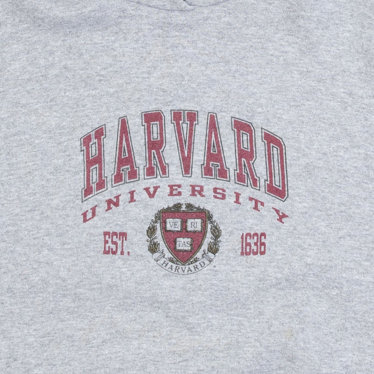 MEN'S VINTAGE 1990S HARVARD UNIVERSITY HOODED SWEATSHIRT - X-LARGE