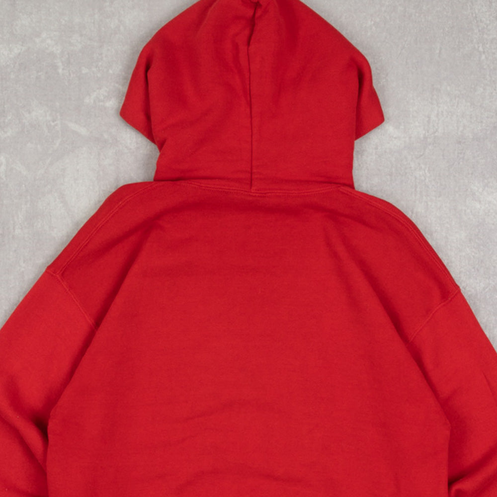 MEN'S VINTAGE RUSSELL ATHLETIC MUSTANGS HOODED SWEATSHIRT - X-LARGE