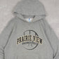 MEN'S VINTAGE RUSSELL ATHLETIC PRAIRIE VIEW BASKETBALL HOODED SWEATSHIRT - MEDIUM