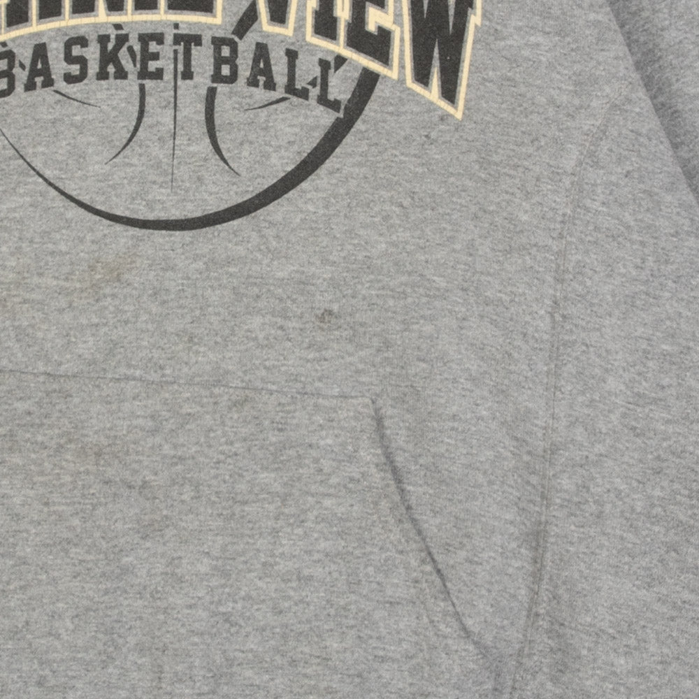 MEN'S VINTAGE RUSSELL ATHLETIC PRAIRIE VIEW BASKETBALL HOODED SWEATSHIRT - MEDIUM