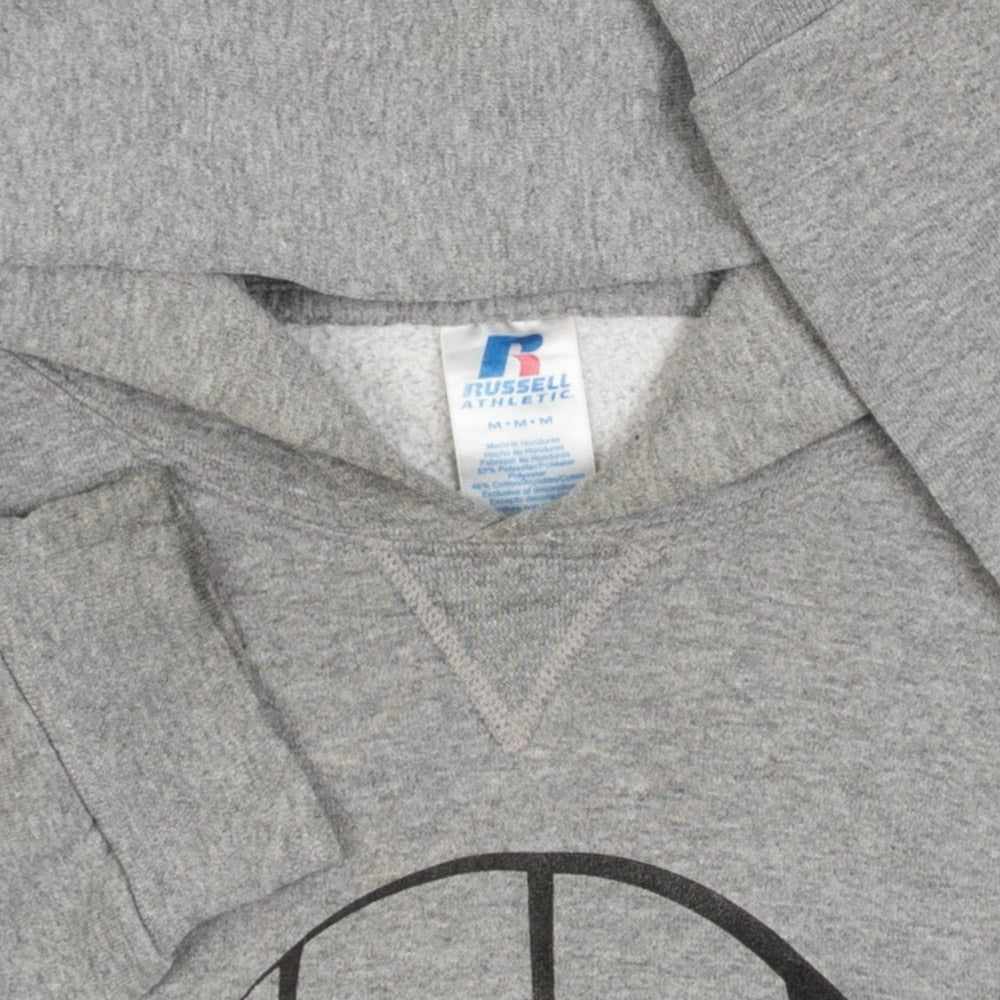 MEN'S VINTAGE RUSSELL ATHLETIC PRAIRIE VIEW BASKETBALL HOODED SWEATSHIRT - MEDIUM