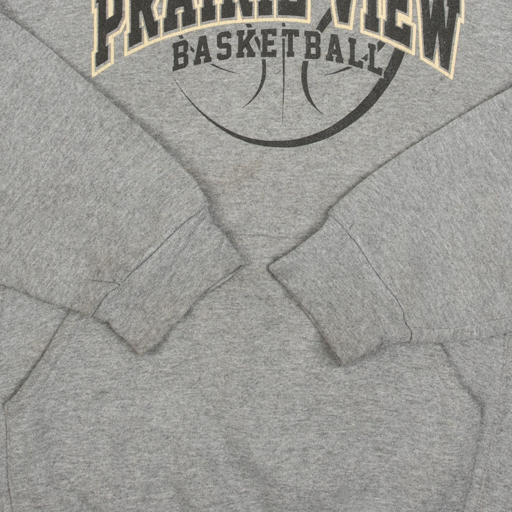 MEN'S VINTAGE RUSSELL ATHLETIC PRAIRIE VIEW BASKETBALL HOODED SWEATSHIRT - MEDIUM