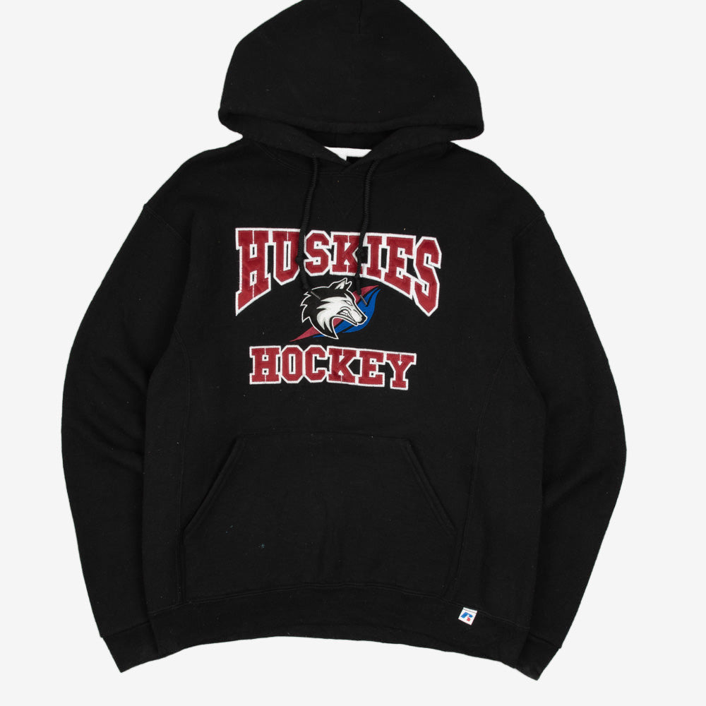 MEN'S VINTAGE RUSSELL ATHLETIC HUSKIES HOCKEY SWEATSHIRT - MEDIUM