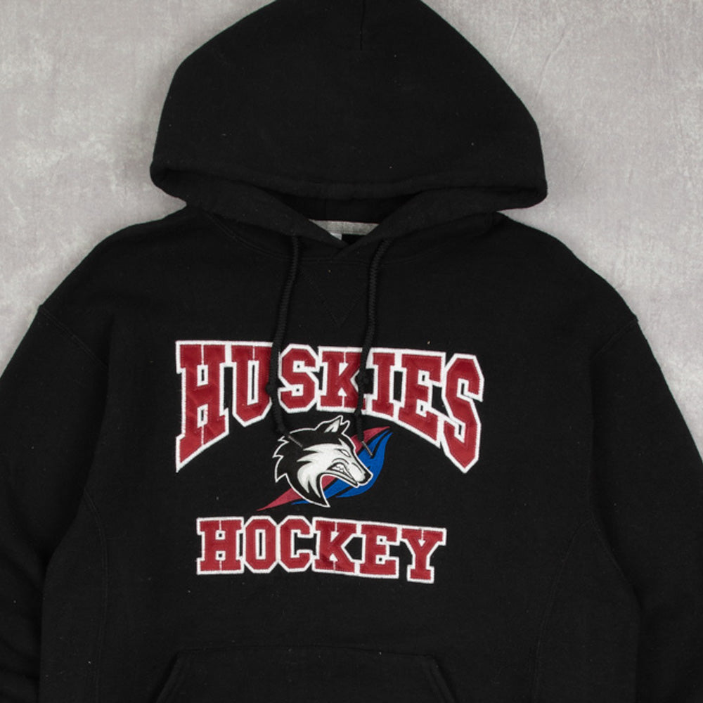 MEN'S VINTAGE RUSSELL ATHLETIC HUSKIES HOCKEY SWEATSHIRT - MEDIUM
