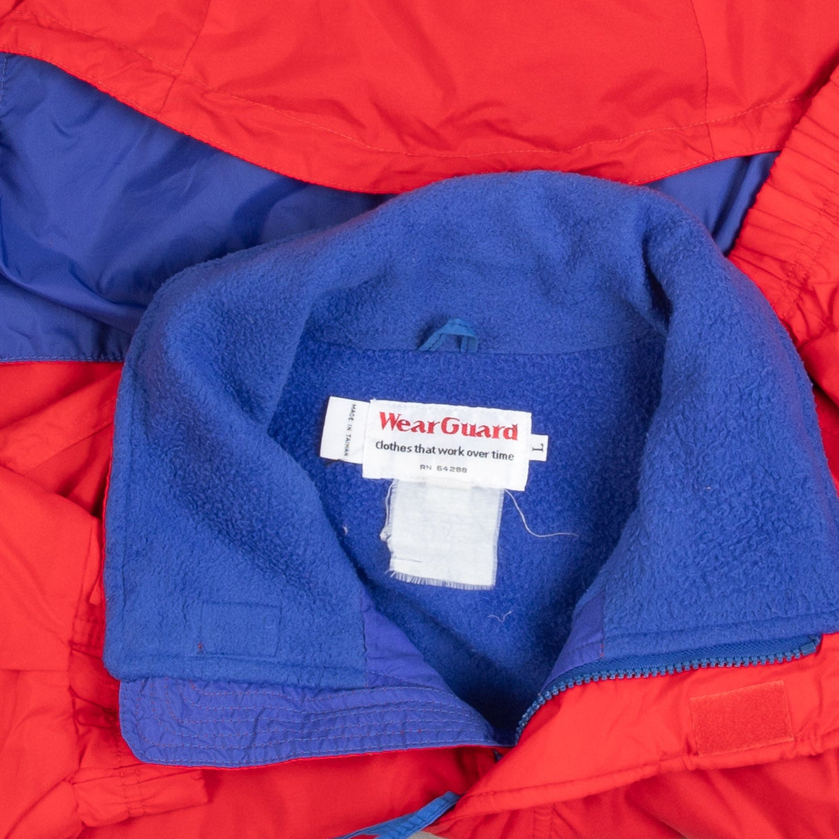 MEN'S VINTAGE 1990S HOODED PARKA JACKET - LARGE