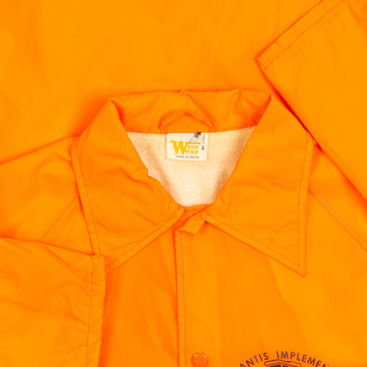 MEN'S VINTAGE 1990S YANTIS IMPLEMENT COACH JACKET - X-LARGE