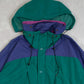 MEN'S VINTAGE SIERRA SPORT HOODED WATERPROOF JACKET - MEDIUM