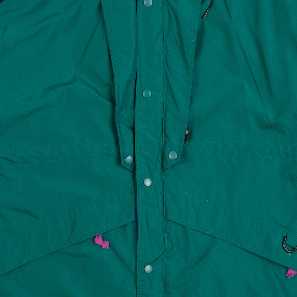 MEN'S VINTAGE SIERRA SPORT HOODED WATERPROOF JACKET - MEDIUM