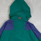 MEN'S VINTAGE SIERRA SPORT HOODED WATERPROOF JACKET - MEDIUM