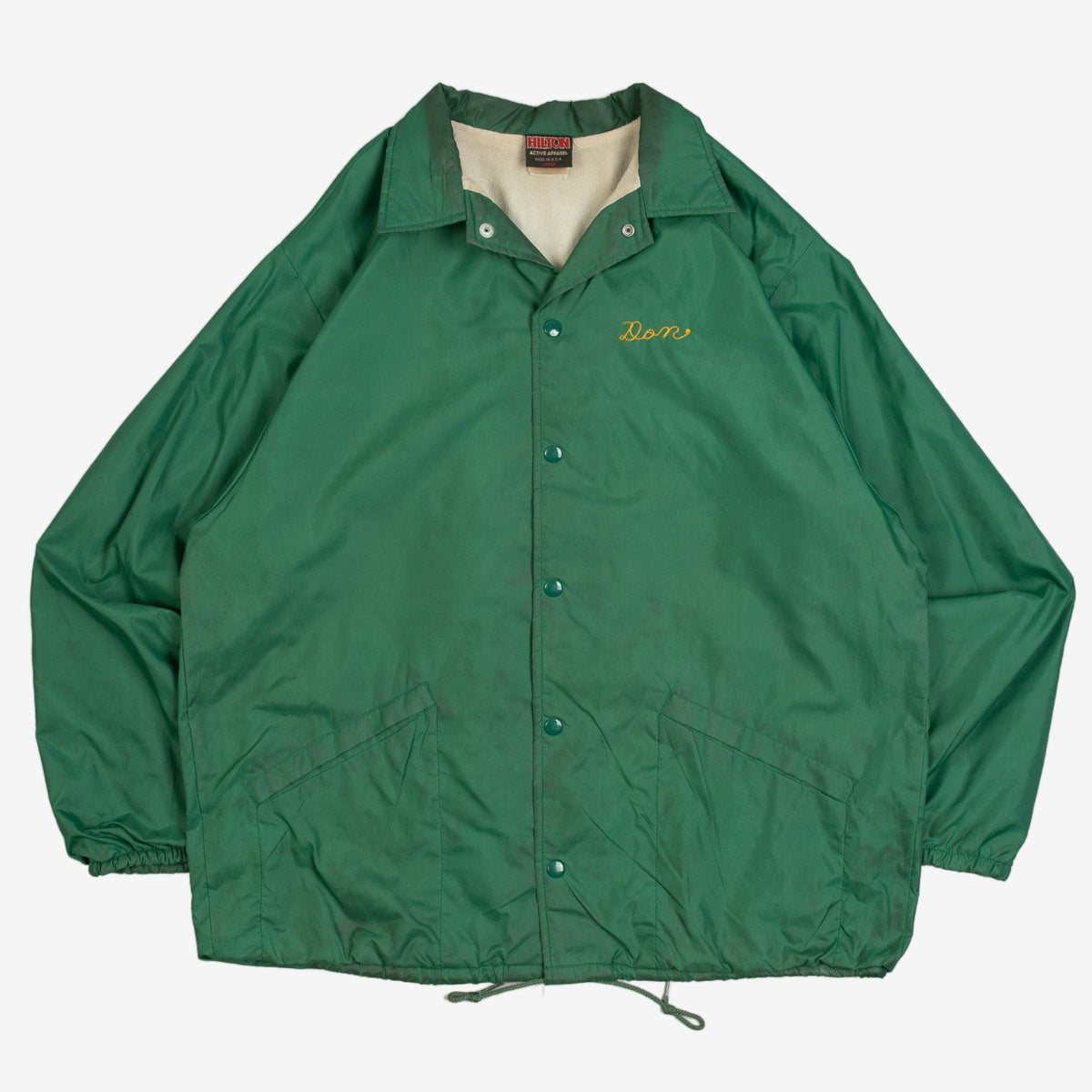 MEN'S VINTAGE 1993 IZAAK WALTON CONVENTION COACH JACKET - LARGE