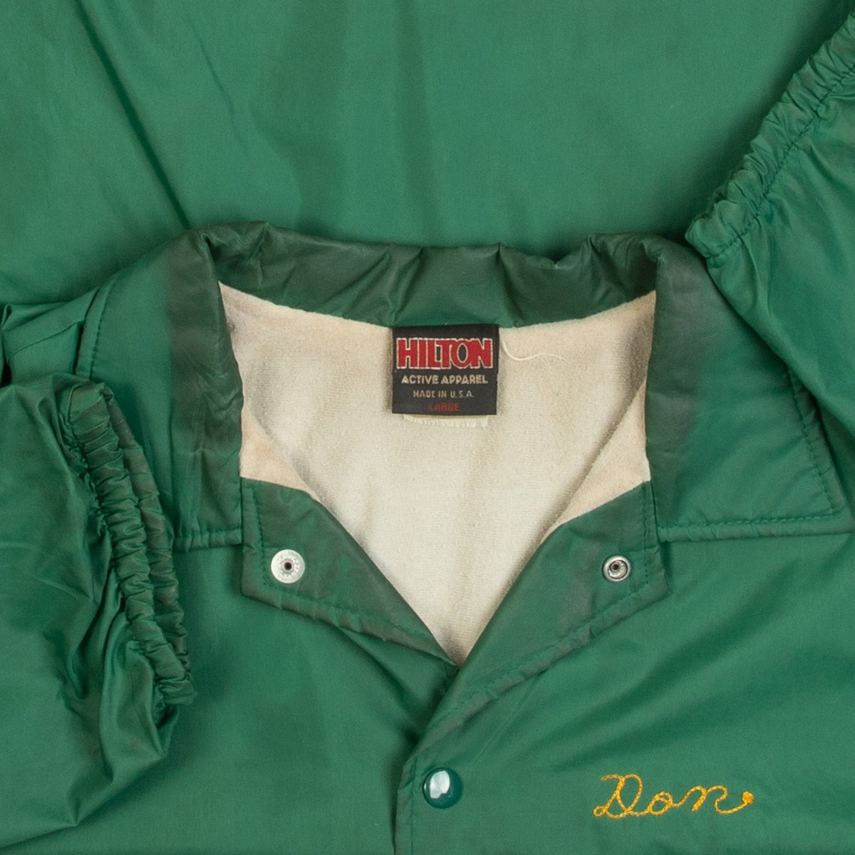 MEN'S VINTAGE 1993 IZAAK WALTON CONVENTION COACH JACKET - LARGE
