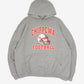 MEN'S VINTAGE RUSSELL ATHLETIC CHIPPEWA FOOTBALL HOODED SWEATSHIRT - X-LARGE