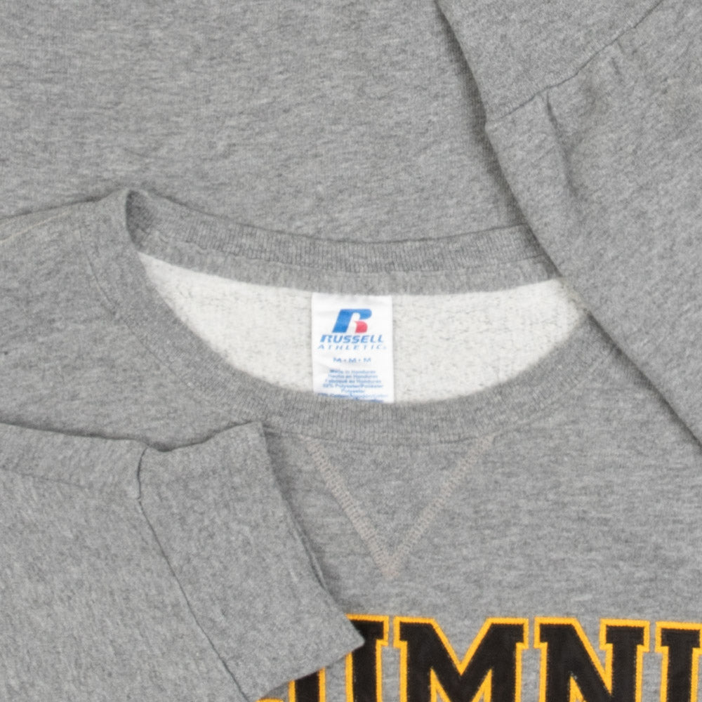 MEN'S VINTAGE RUSSELL ATHLETIC ALUMNI EMBROIDERED SWEATSHIRT - MEDIUM