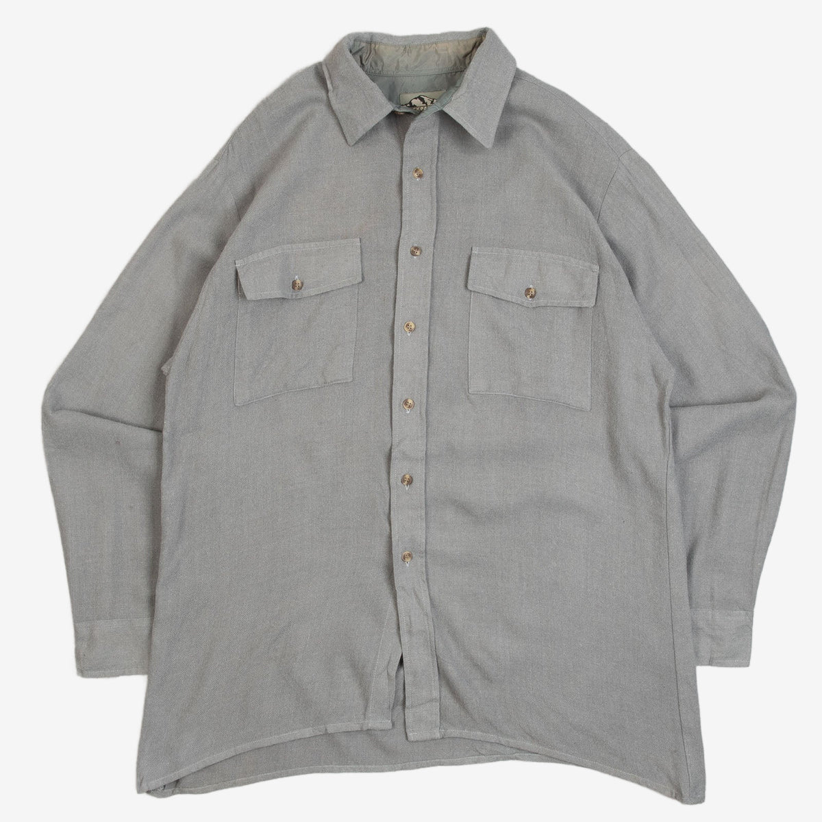 MEN'S VINTAGE 1990S WOOL STYLE SHIRT - LARGE