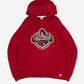MEN'S VINTAGE RUSSELL ATHLETIC MAYVILLE FOOTBALL HOODED SWEATSHIRT - MEDIUM