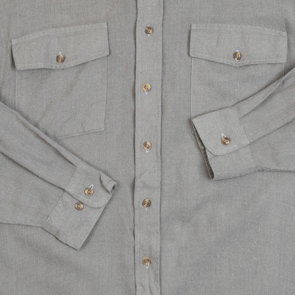 MEN'S VINTAGE 1990S WOOL STYLE SHIRT - LARGE