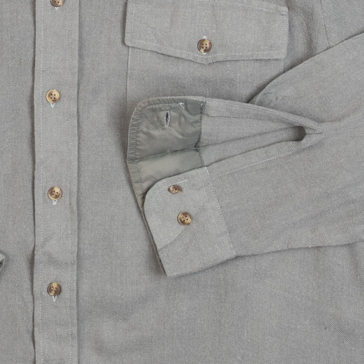 MEN'S VINTAGE 1990S WOOL STYLE SHIRT - LARGE