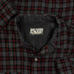 MEN'S VINTAGE 1990S WOOL STYLE CHECKED SHIRT - X-LARGE