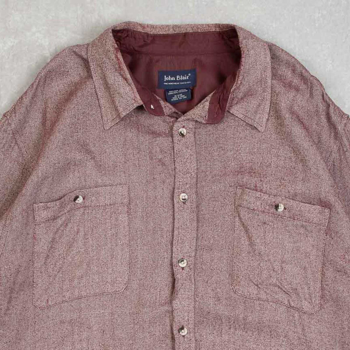 MEN'S VINTAGE 1990S WOOL STYLE SHIRT - X-LARGE