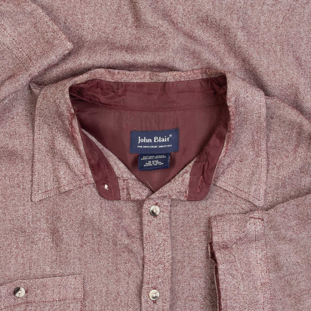 MEN'S VINTAGE 1990S WOOL STYLE SHIRT - X-LARGE