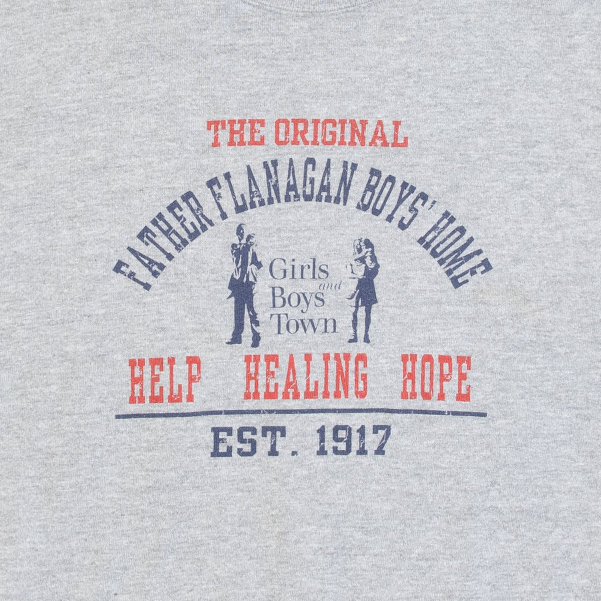 MEN'S VINTAGE 1990S LEE FATHER FLANAGAN BOYS' HOME SWEATSHIRT - MEDIUM