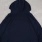 MEN'S VINTAGE RUSSELL ATHLETIC MSUB BASEBALL HOODED SWEATSHIRT - LARGE