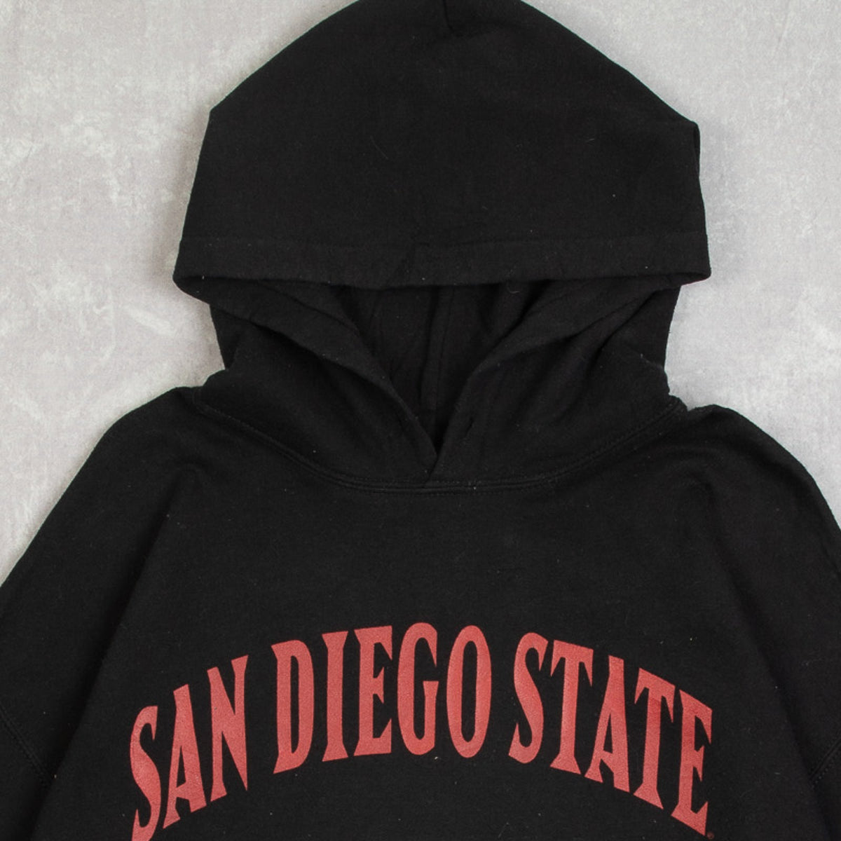MEN'S VINTAGE 1990S SAN DIEGO STATE HOODED SWEATSHIRT - LARGE