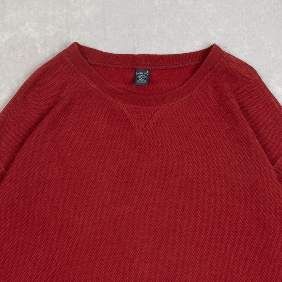 MEN'S VINTAGE 1990S BLANK SWEATSHIRT - LARGE