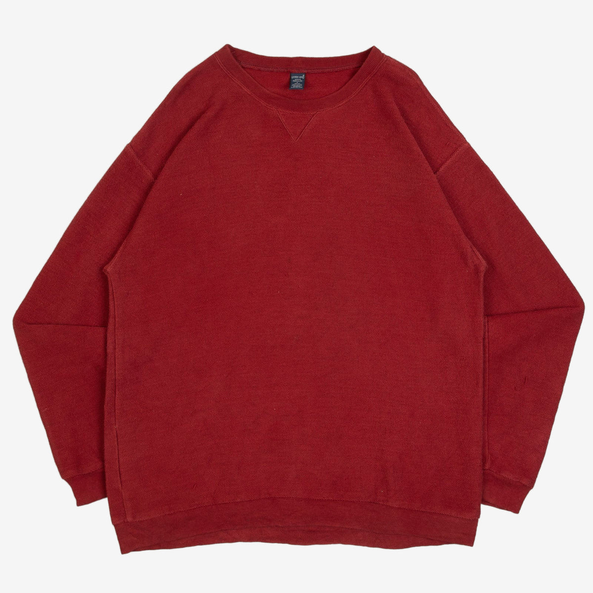 MEN'S VINTAGE 1990S BLANK SWEATSHIRT - LARGE