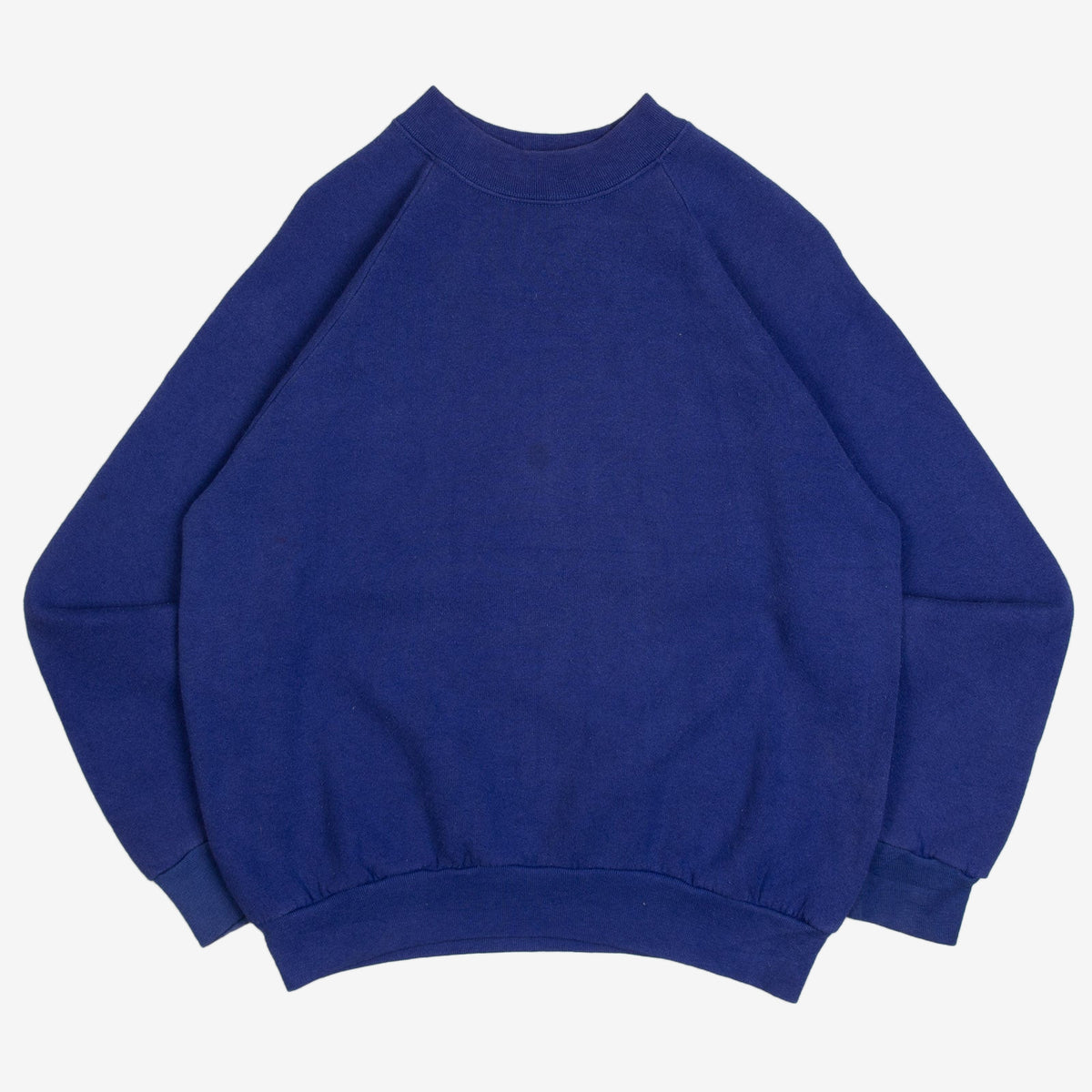 MEN'S VINTAGE 1990S BLANK RAGLAN SWEATSHIRT - SMALL