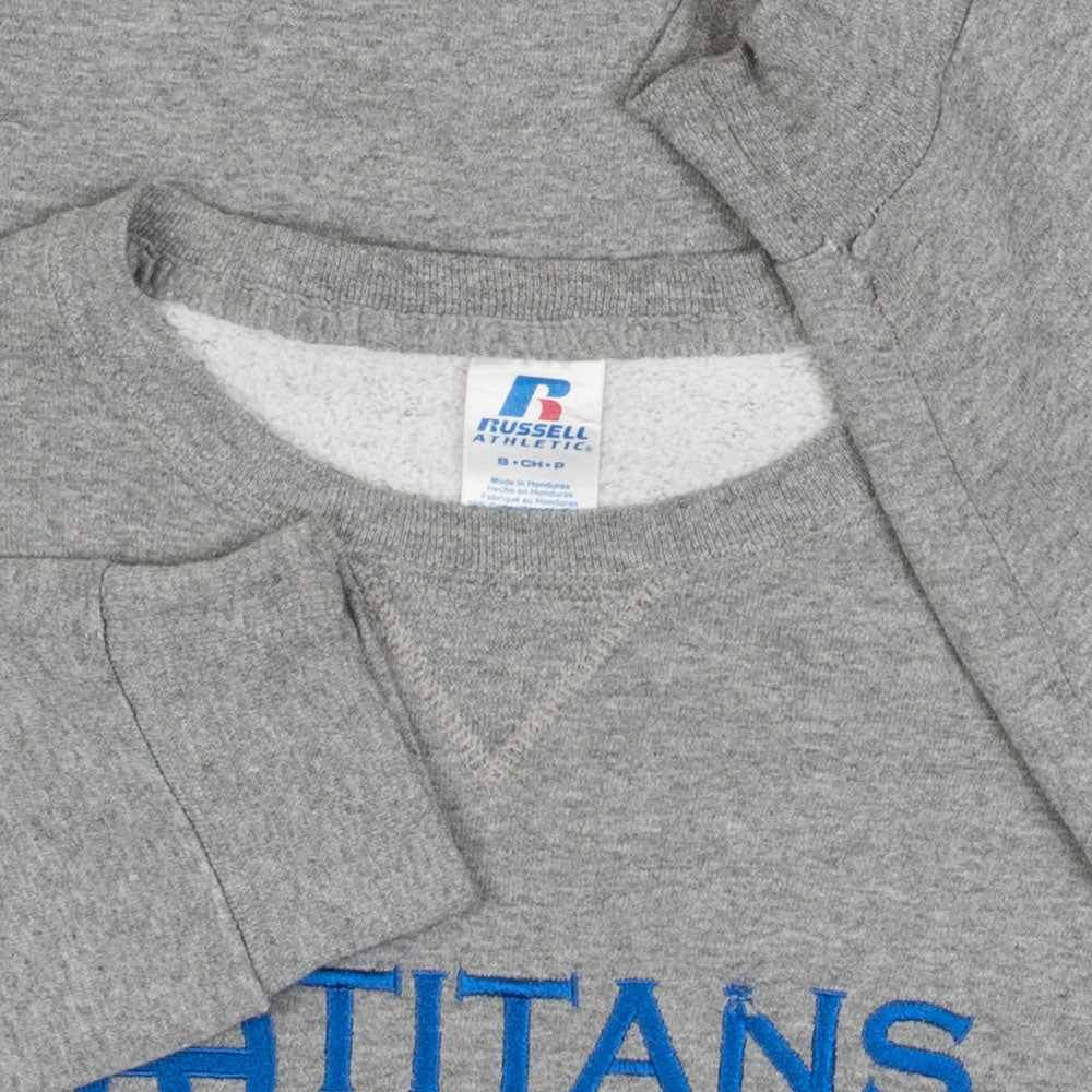 MEN'S VINTAGE RUSSELL ATHLETIC TITANS BASKETBALL SWEATSHIRT - SMALL