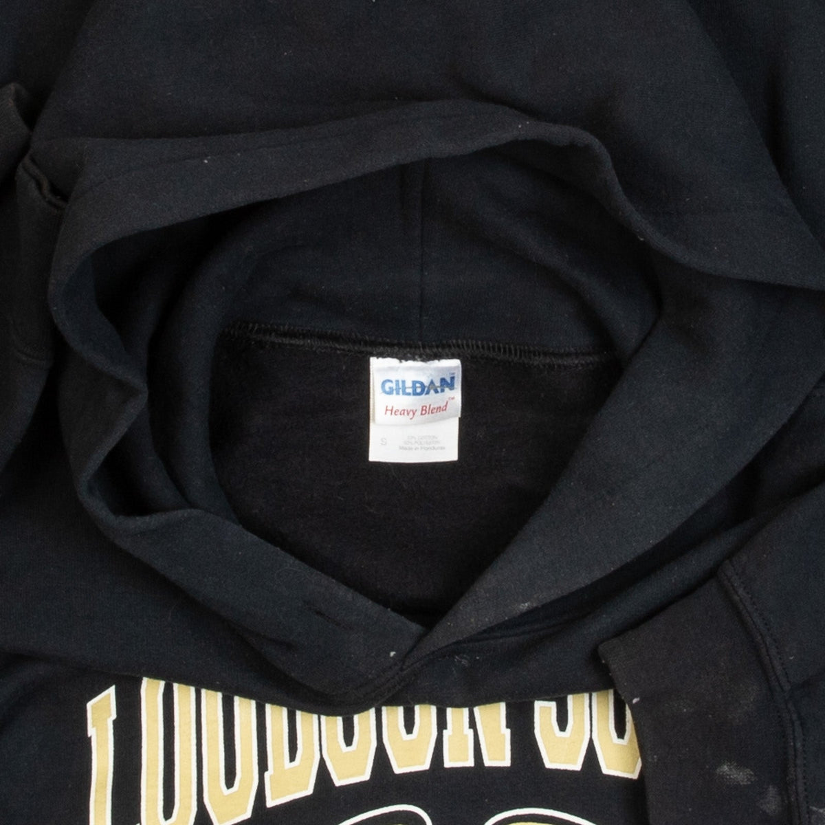 MEN'S VINTAGE 1990S LOUDOUN SOUTH HOODED SWEATSHIRT - SMALL