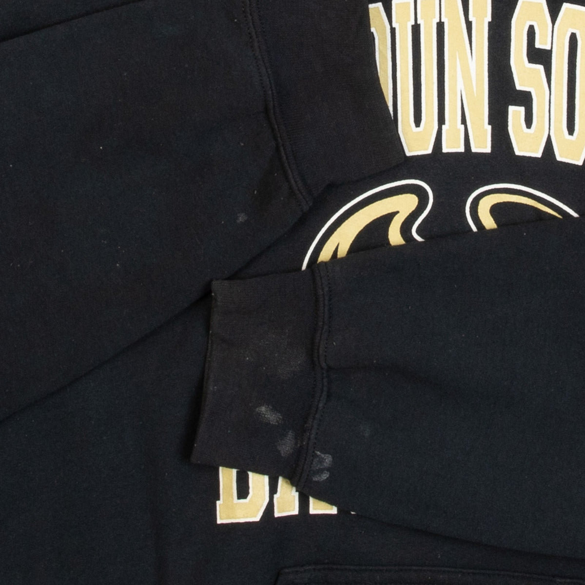 MEN'S VINTAGE 1990S LOUDOUN SOUTH HOODED SWEATSHIRT - SMALL