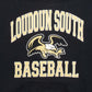 MEN'S VINTAGE 1990S LOUDOUN SOUTH HOODED SWEATSHIRT - SMALL