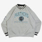 MEN'S VINTAGE 1990S LEE CAROLINA PANTHERS JERSEY SWEATSHIRT - LARGE