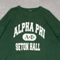 MEN'S VINTAGE 1990S RUSSELL ATHLETIC ALPHA PHI SWEATSHIRT - X-LARGE